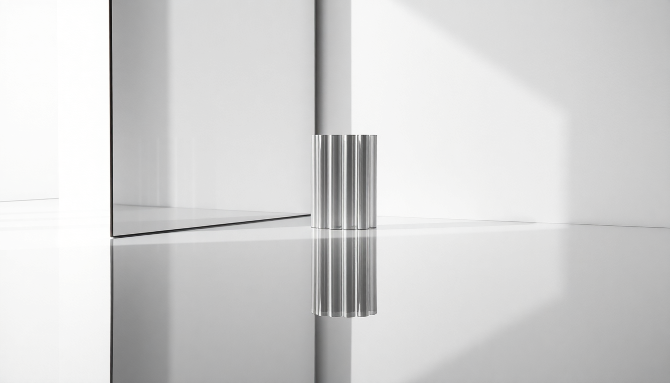 sexy art, glass/mirror, black/white, magnesium. minimalism. realistic photo for nomination
