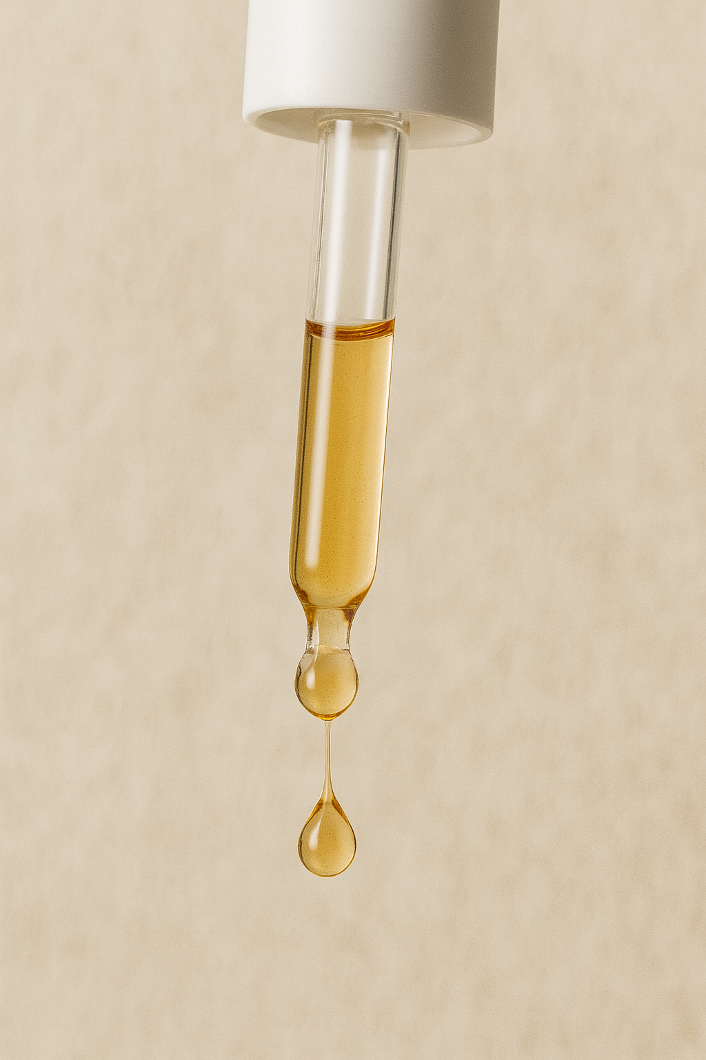 Dropper of nourishing oil showcasing vegan beauty products for radiant skin care