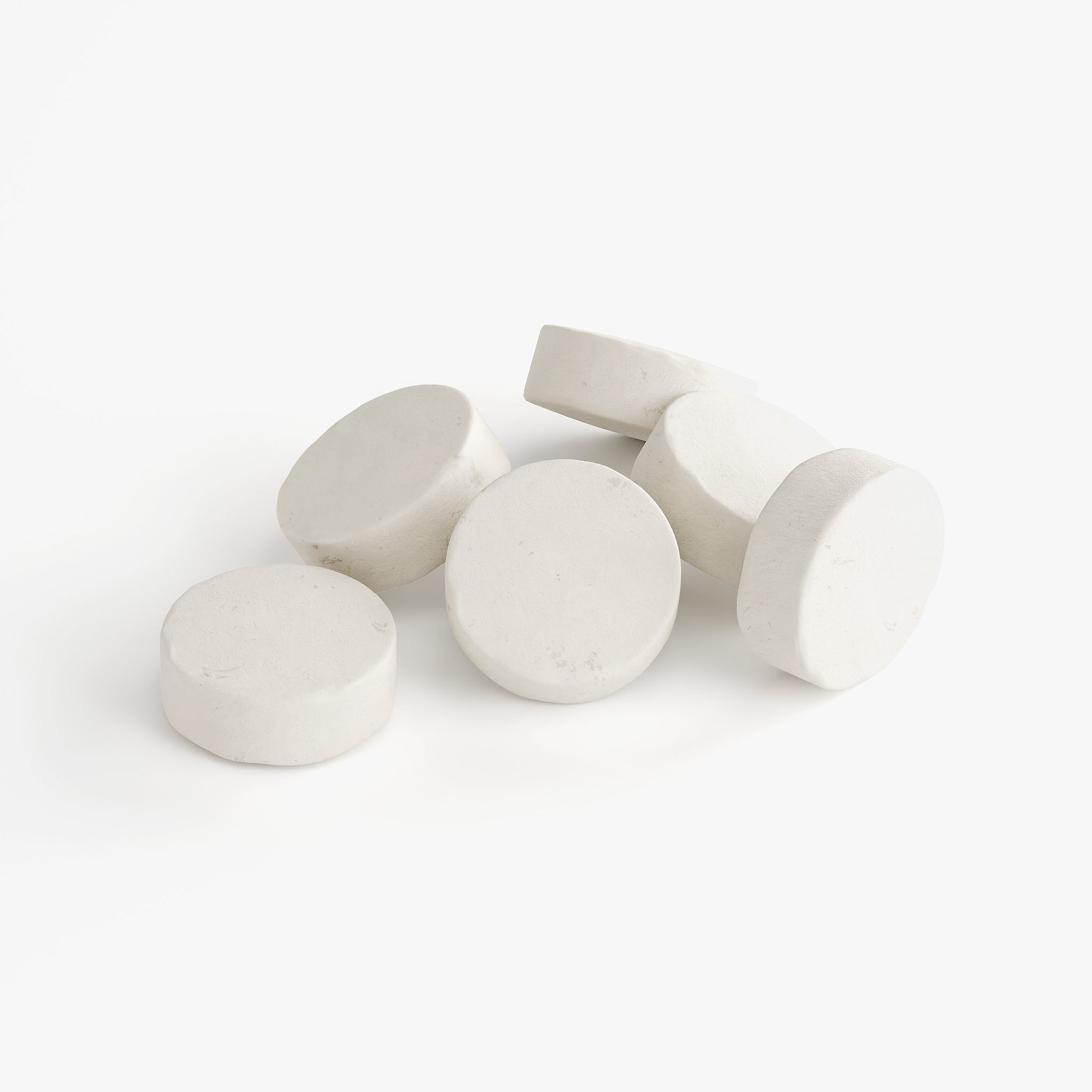 SACRAHAUS vegan dental health chewables in a white tablet form for maintaining oral hygiene
