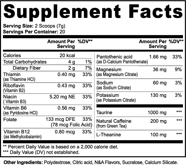 SACRAHAUS Vegan Energy Powder in a sleek container for pre-workout boost and performance enhancement