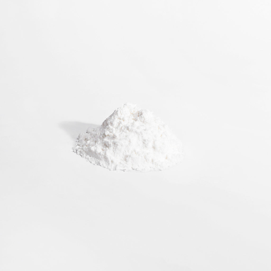 SACRAHAUS vegan L-glutamine powder in fine white powder form for post-workout recovery